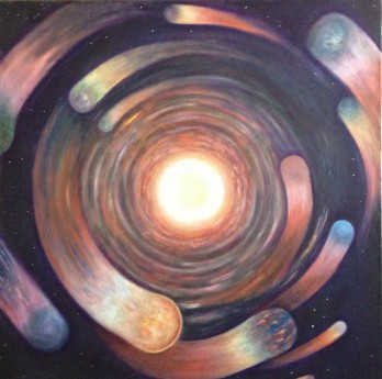 Картина маслом Парад планет