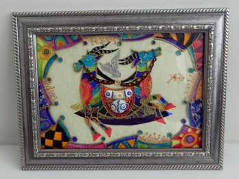 Картина  «Упрямый Тяни-Толкай»  