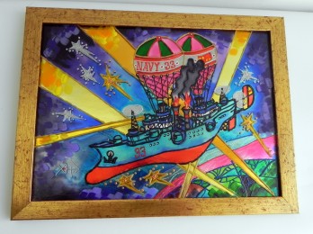 Картина  "Flying cruiser ′33′ (Летучий крейсер ′33′)" 