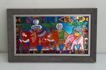 Картина  Красный караван