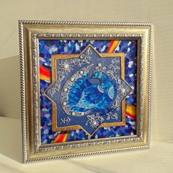 Картина  "Пташка райская"  