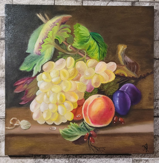 Картина маслом Картина маслом Натюрморт