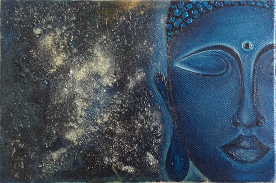 Картина маслом Мой маленький Будда