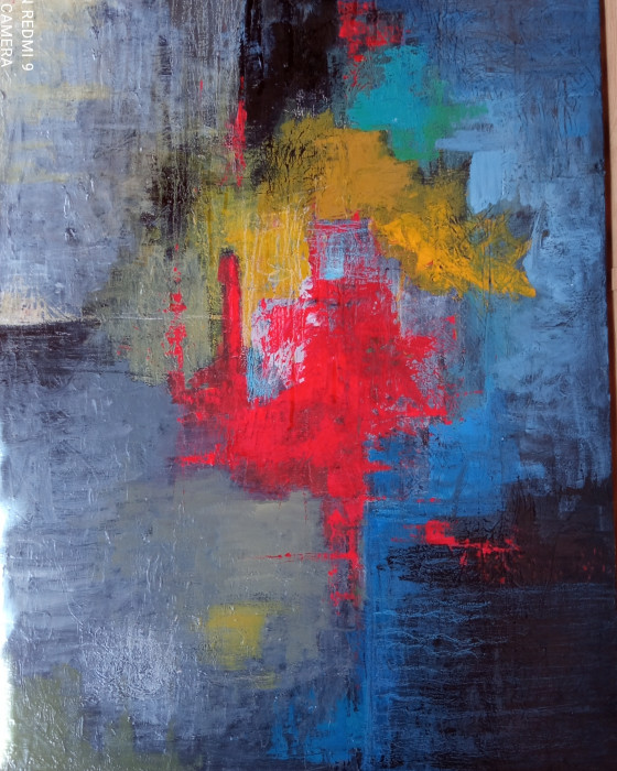 Картина маслом Абстрактный