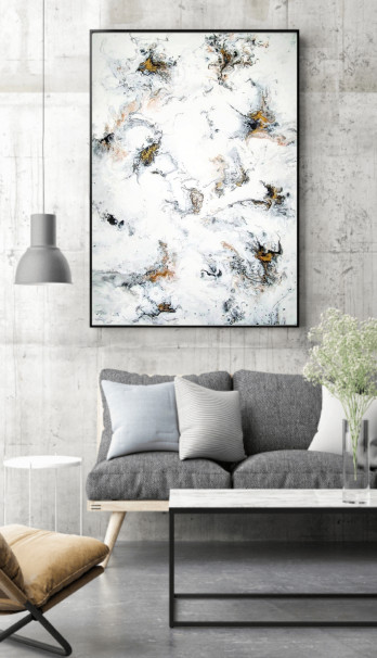 Картина акрилом Тени прошлого