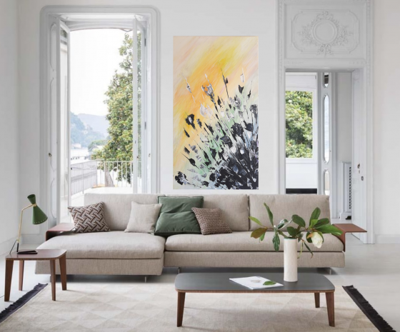 Картина акрилом Момент