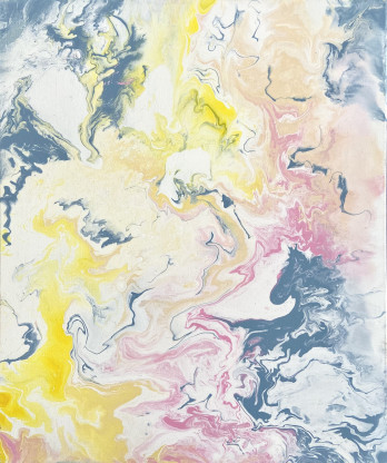 Картина акрилом Нежность