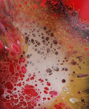 Картина акрилом Волшебная вуаль 