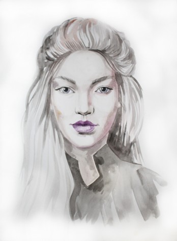 Картина акварелью Акварельная иллюстрация