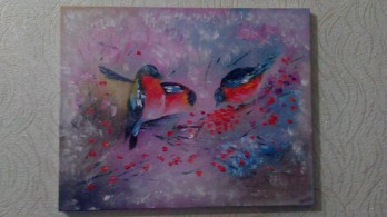Картина маслом Снигери