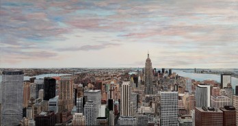 Картина маслом Нью-Йорк
