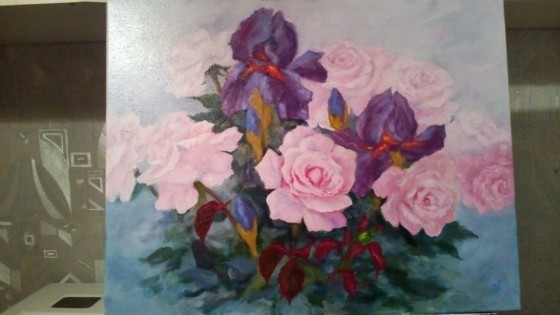 Картина маслом Утреннее танго