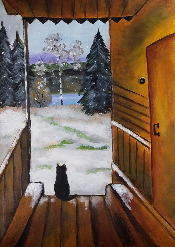 Картина акрилом Картина