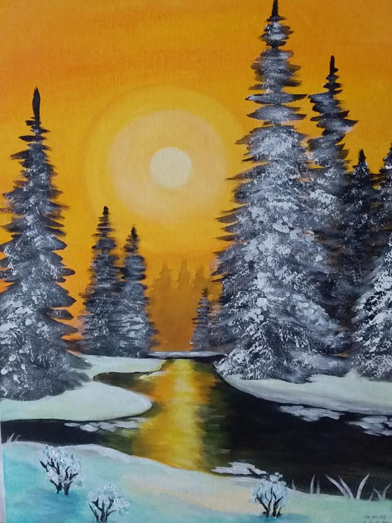 Картина акрилом Картина