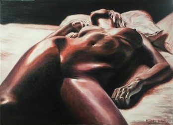 Картина маслом Натали