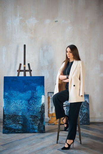 Картина акрилом Inside the ocean 