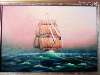 Картина маслом Фатум