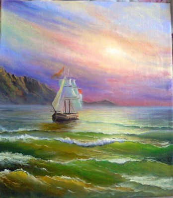 Картина маслом Паруса надежды