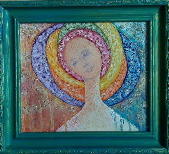 Картина маслом "Початок" із серії "Відродження"