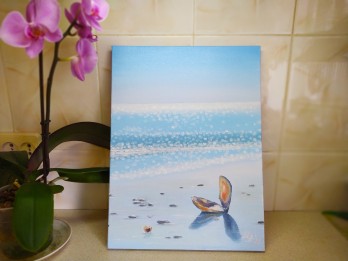 Картина маслом Shell