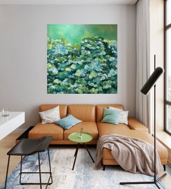 Картина маслом Абстракция