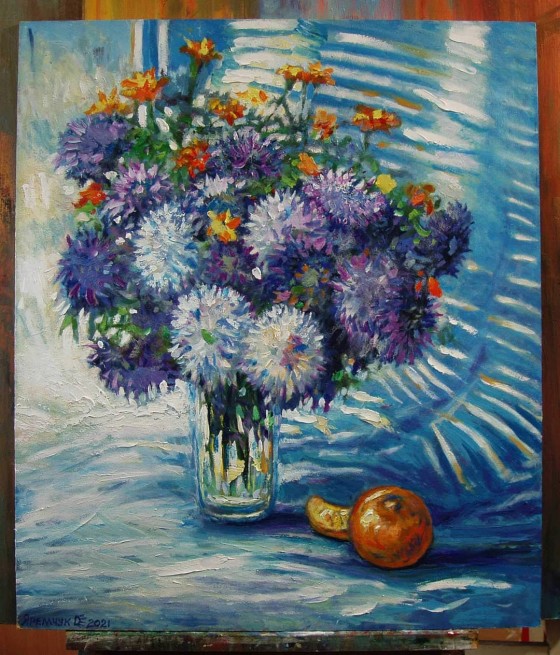 Картина маслом ПРивет из лета