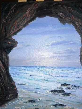 Картина маслом Грот желаний 