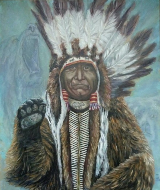 Картина маслом Дух медведя