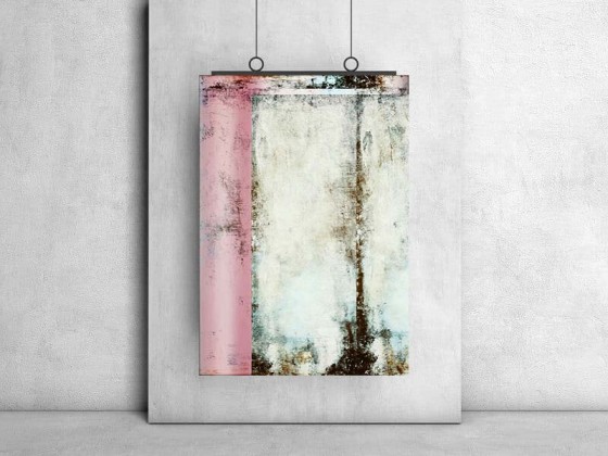 Картина в смешанной технике Abstract painting