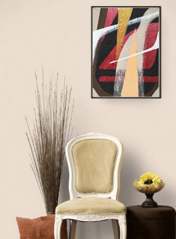 Картина акрилом Картина, абстракция. Геометрия. 30 х 40 см.