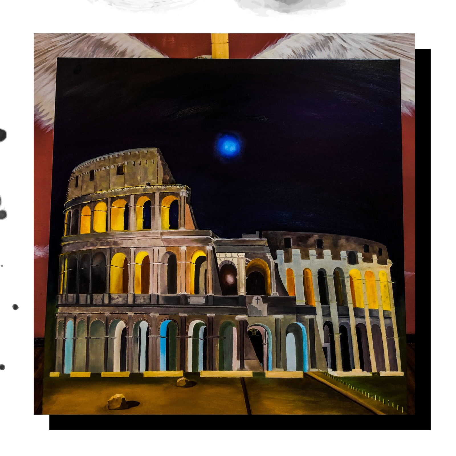 Картина маслом Rome