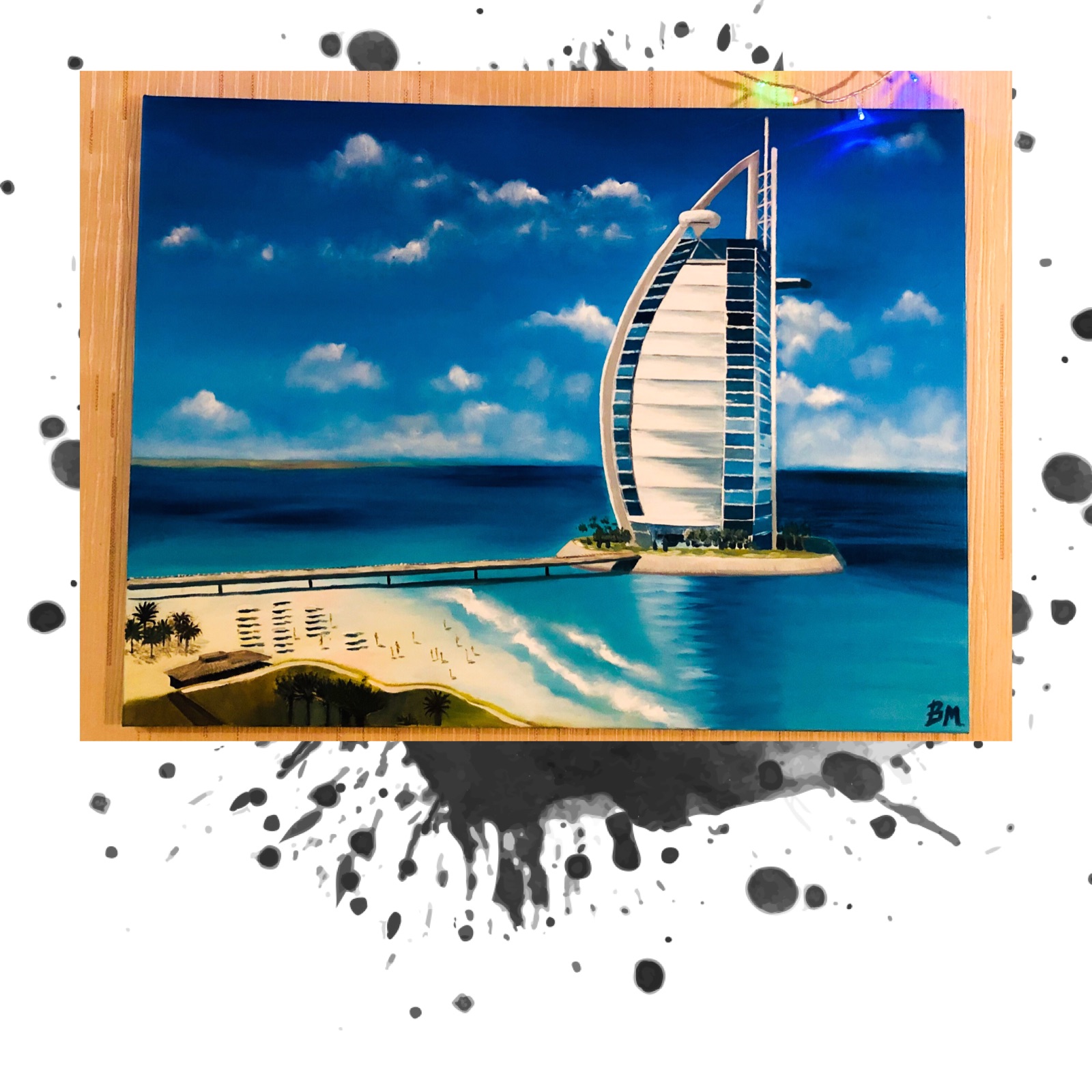 Картина маслом Dubai