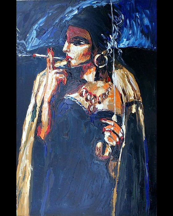 Картина маслом Мгновение