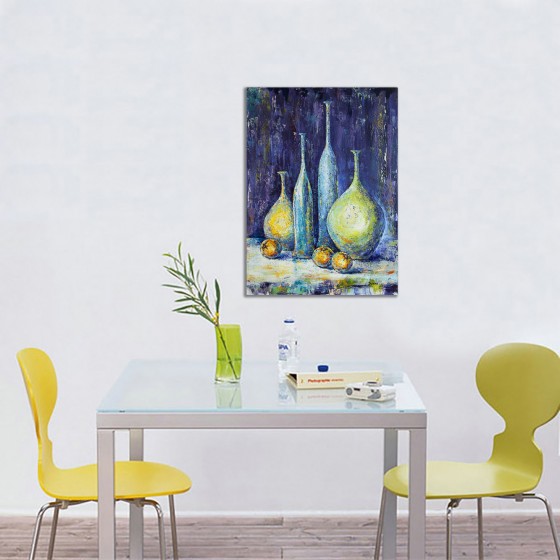 Картина маслом Вазы с апельсинами