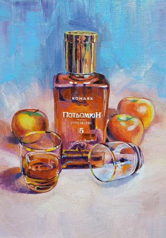 Картина маслом Натюрморт