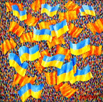 Картина маслом Возрождение