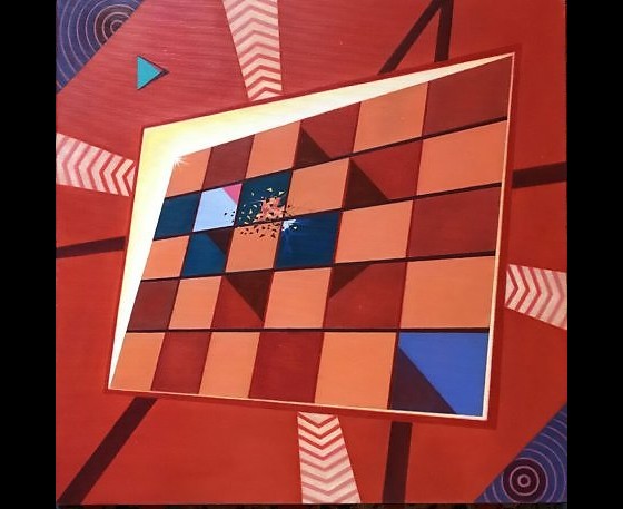 Картина маслом Крик