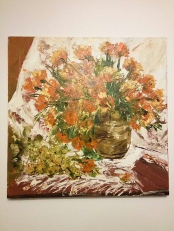 Картина маслом Цветы