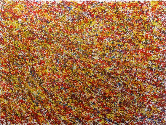 Картина акрилом Времена года. Лето