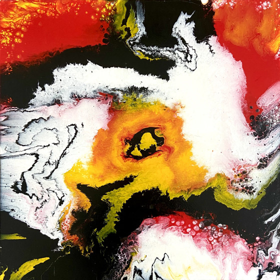 Картина акрилом Зарождение