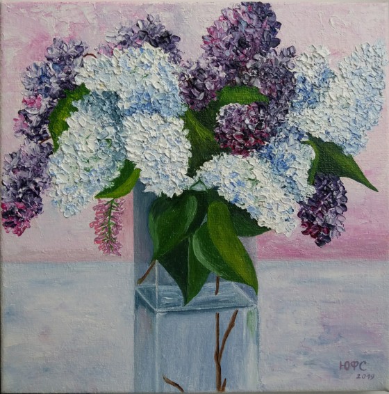 Картина маслом С добрым утром