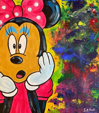 Картина акрилом Mickey Mouse 