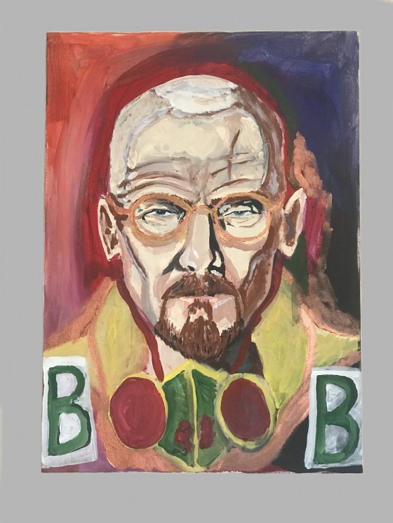 Картина акрилом Breaking Bad