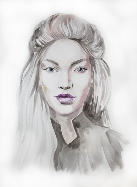 Картина акварелью Акварельная иллюстрация