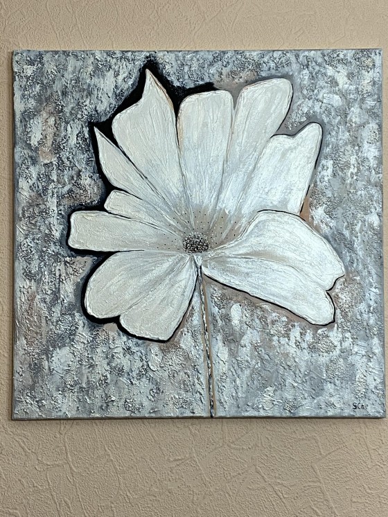 Картина акрилом  Интерьерная картина «Цветок»