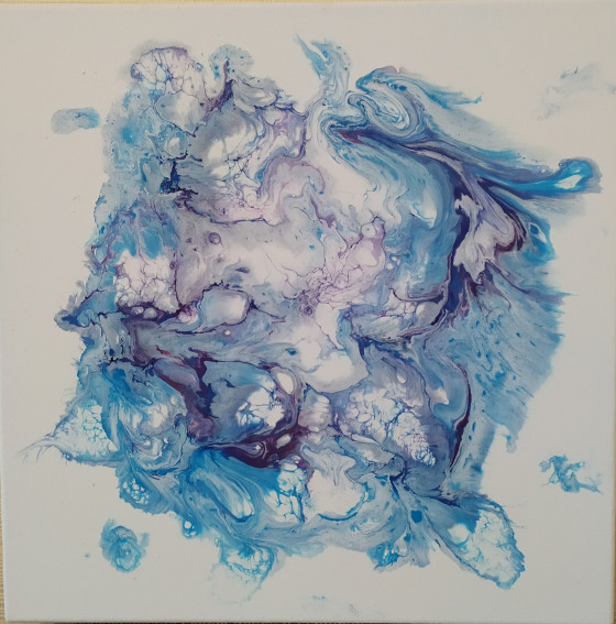 Картина акрилом Вселенная