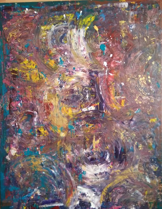 Картина акрилом Variete