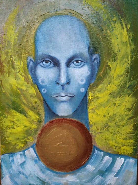 Картина маслом Астральные помощники