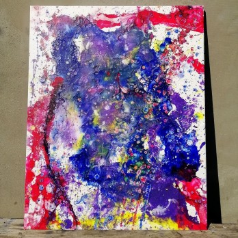 Картина акрилом Эмоциональный взрыв