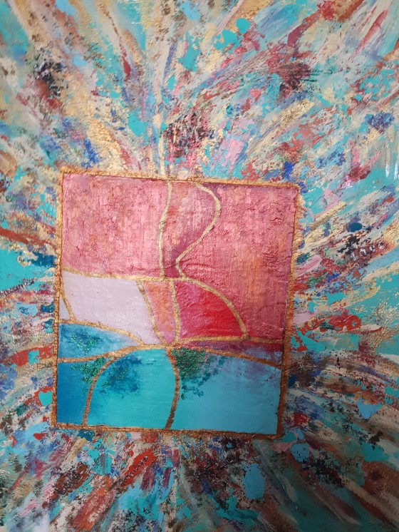 Картина акрилом ПРОЦВЕТАНИЕ